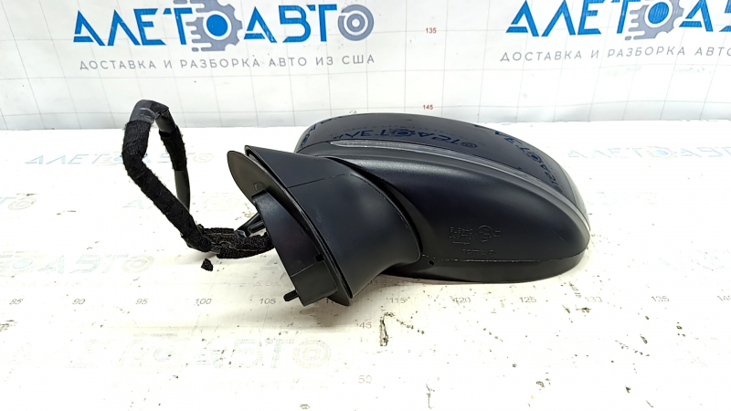Left side mirror assembly Mazda CX-5 17-25 6 pins, BSM, heated, turn signal, blue