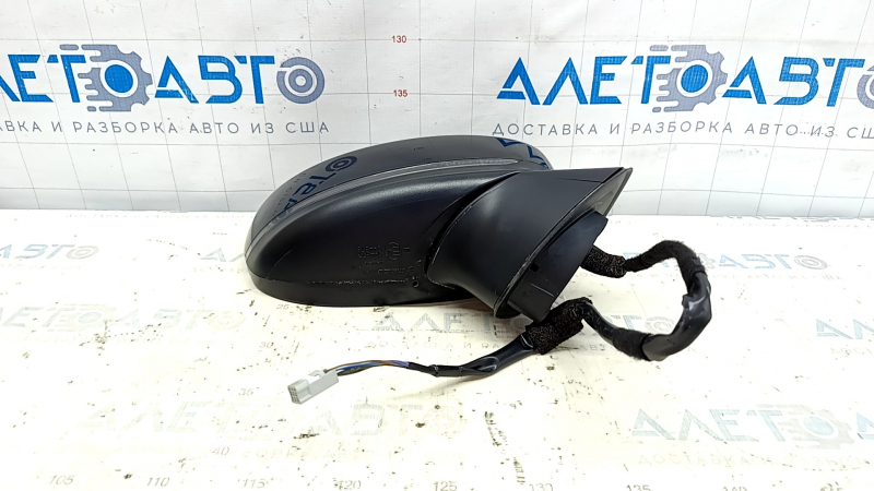 Right side mirror assembly Mazda CX-5 17-25 6 pins, BSM, heated, turn signal, blue