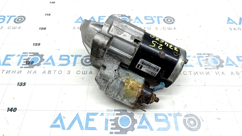 Starter Mazda CX-5 17-25 2.5 water damage, jams, contact pin dangles, for spare parts