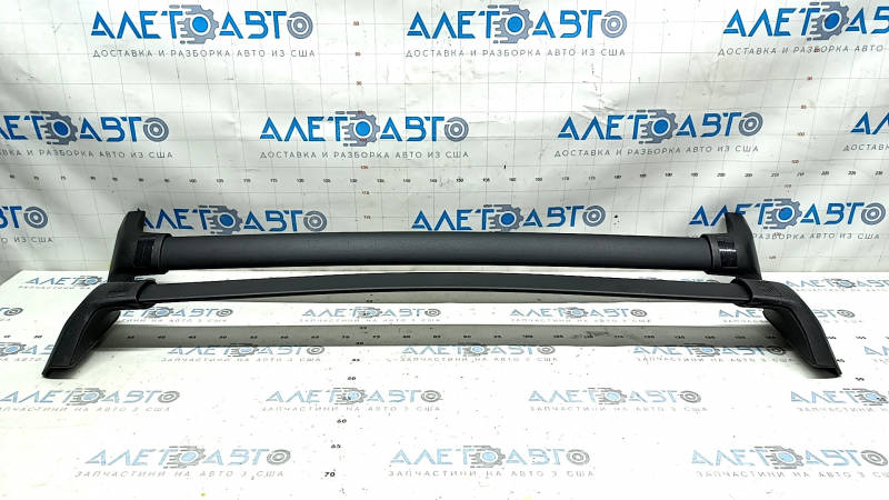 Roof rails 2pcs Toyota Highlander 20-25 black