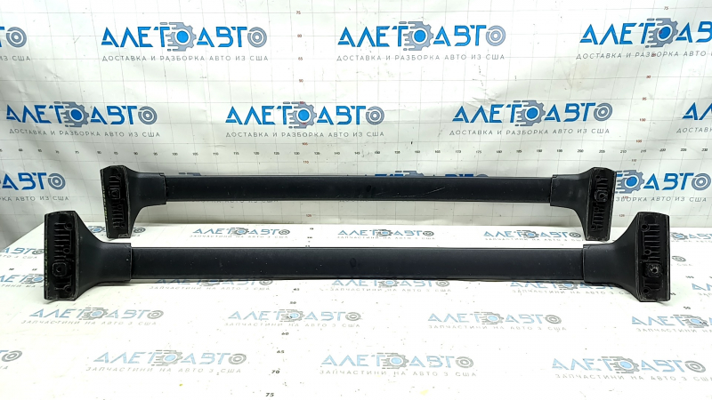 Roof rails 2pcs Toyota Highlander 20-25 black