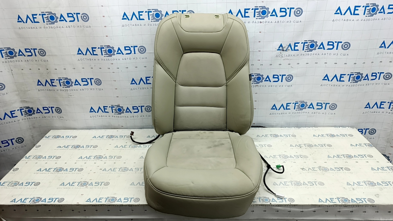 Mazda CX-5 17-23 driver's seat upholstery, combination leather, beige, heated, dry-cleanable