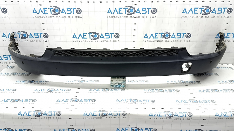 Bare rear bumper lower part Jeep Compass 17-22 for parking sensors, structure, scratches, dent