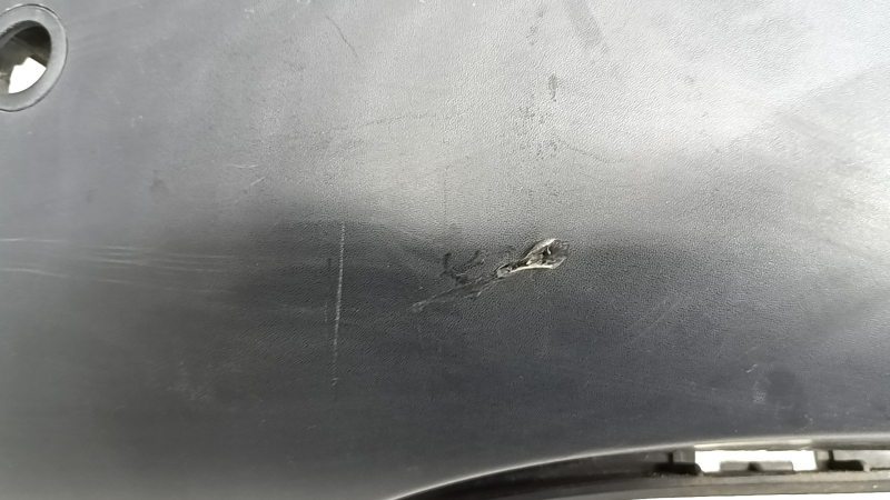 Bare rear bumper lower part Jeep Compass 17-22 for parking sensors, structure, scratches, dent