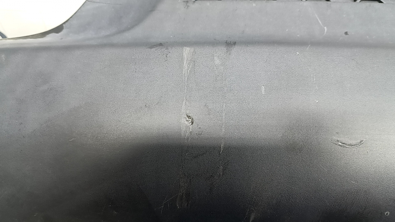 Bare rear bumper lower part Jeep Compass 17-22 for parking sensors, structure, scratches, dent