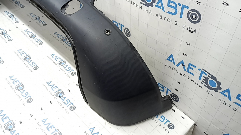 Bare rear bumper lower part Jeep Compass 17-22 for parking sensors, structure, scratches, dent