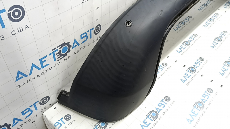 Bare rear bumper lower part Jeep Compass 17-22 for parking sensors, structure, scratches, dent