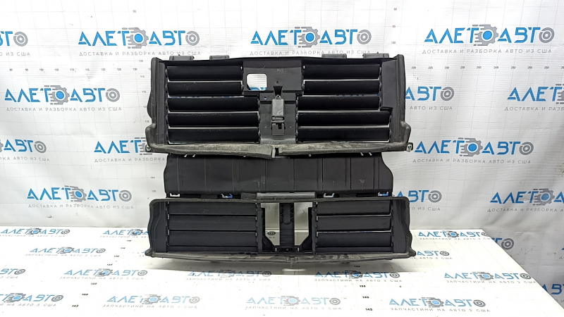 Radiator deflector blinds assembly Ford Edge 19-24 2.0T, 2.7T with a motor for radar