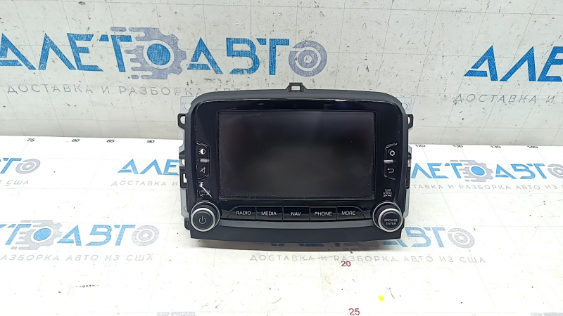 Tape recorder, radio Fiat 500L 14-17 abrasion