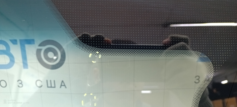 Ford Edge 19-24 SISECAM windshield, with heated wipers, heated lane keeping camera, with moldings, chips, sand, repaired chip