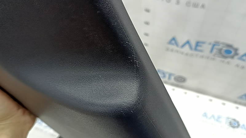 Tesla Model Y 20-25 lower left center pillar trim, black, scratches