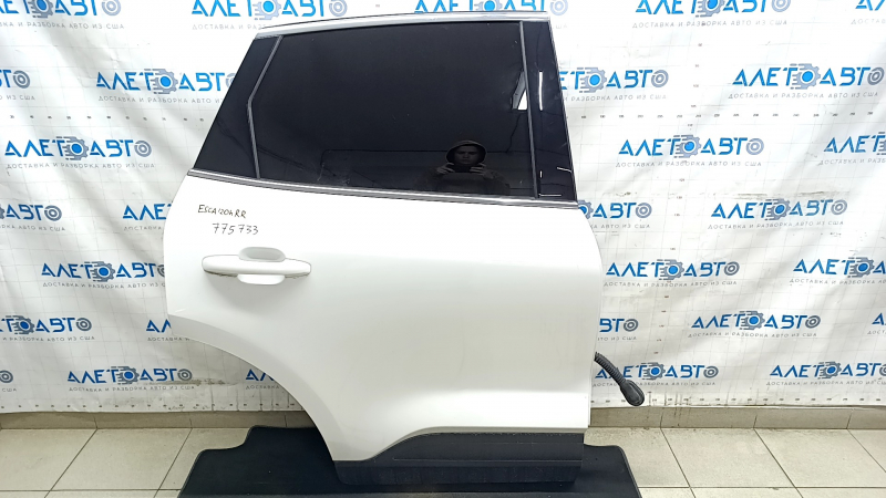 Rear right door assembly for Ford Escape MK4 20-24, white AZ, tinted