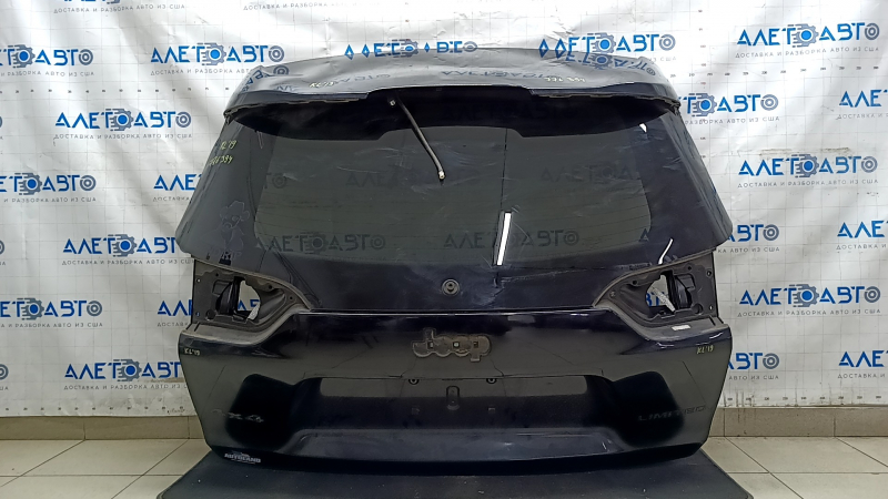 Jeep Cherokee KL 19-23 bare tailgate with glass - black PXJ