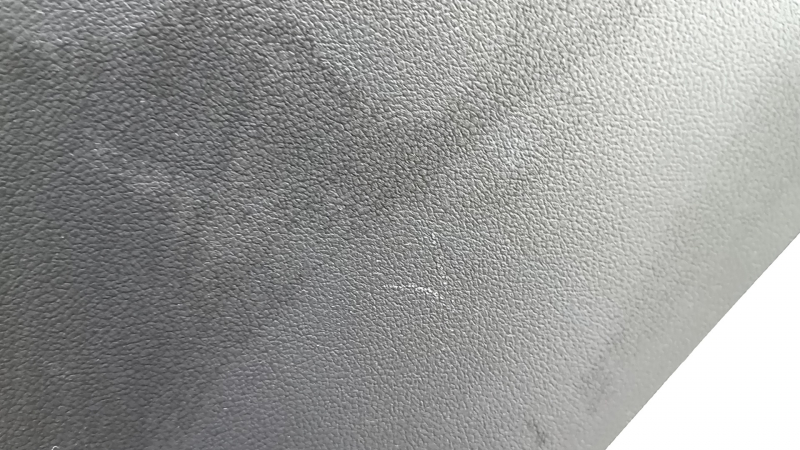 Left side center console trim for Ford Escape MK3 2017-2019, black, with cap, scratches