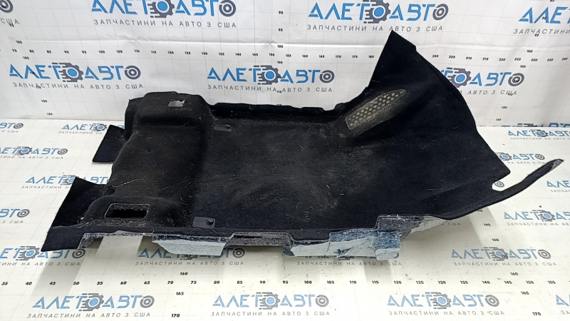 Front left floor covering for Jeep Cherokee KL 15-19, black, dry-cleaned