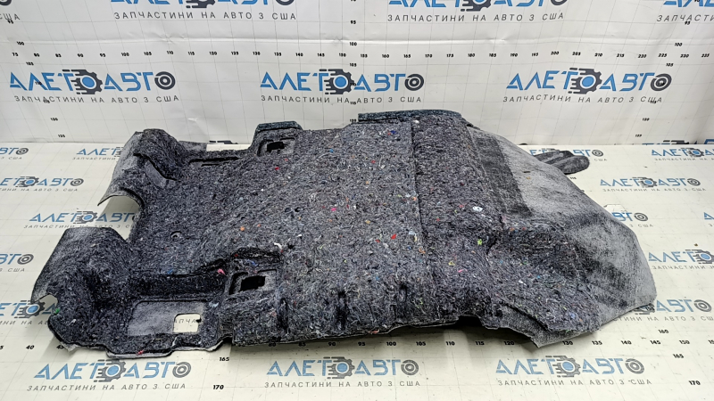 Front left floor covering for Jeep Cherokee KL 15-19, black, dry-cleaned