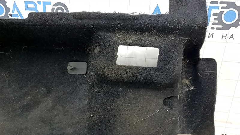 Front left floor covering for Jeep Cherokee KL 15-19, black, dry-cleaned