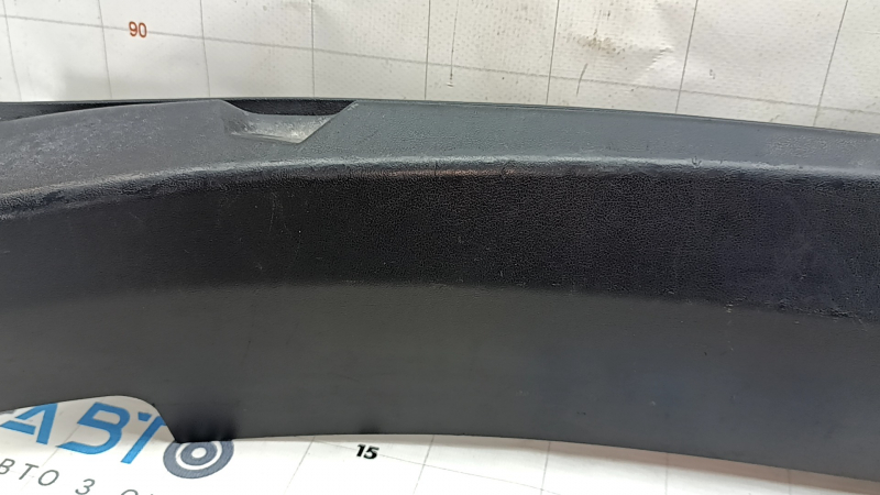 Tesla Model 3 18 rear trunk opening trim - black, scratches, scuffs, broken mount