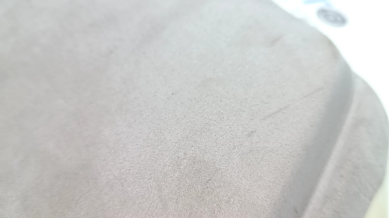 Left rear pillar trim for Audi Q7 16-23, gray Alcantara, scratches, needs dry cleaning, broken mount