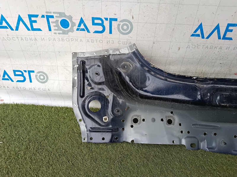 Rear panel Mazda CX-5 17-24 complete 2 parts under BSM, on the body, blue
