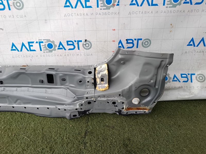 Rear panel Mazda CX-5 17-24 complete 2 parts under BSM, on the body, blue