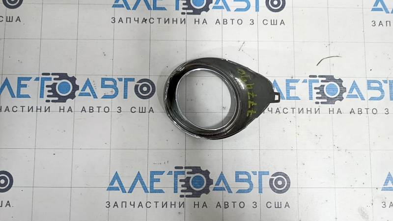 Left fog light frame for Lexus ES300h ES350 13-15 pre-restoration, chrome, sand, bumps