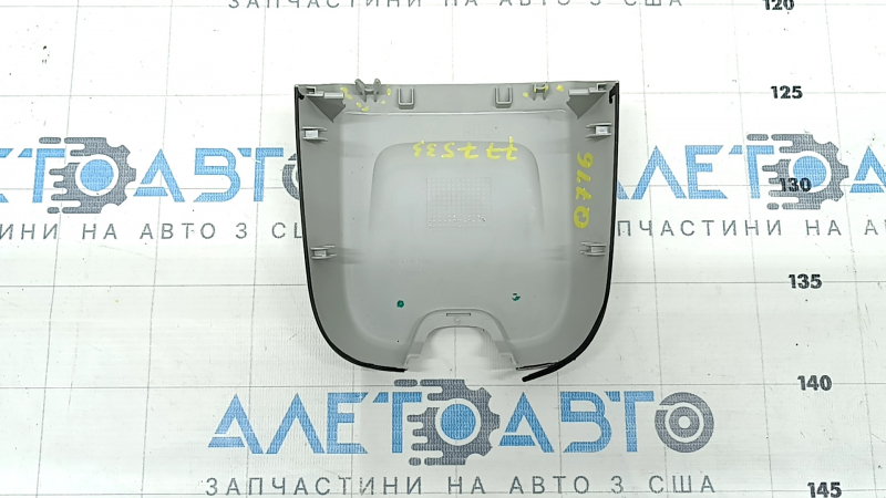 The interior mirror cover for the Audi Q7 16-19 is gray, under the camera, the mount is broken, the seal is torn