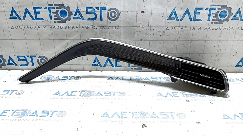 Right dashboard trim for Toyota Camry v70 18-24 with air duct deflector, wood grain