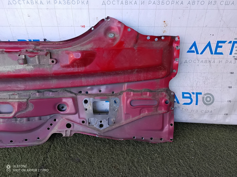 Rear panel Toyota Prius 30 10-15 on the body, red