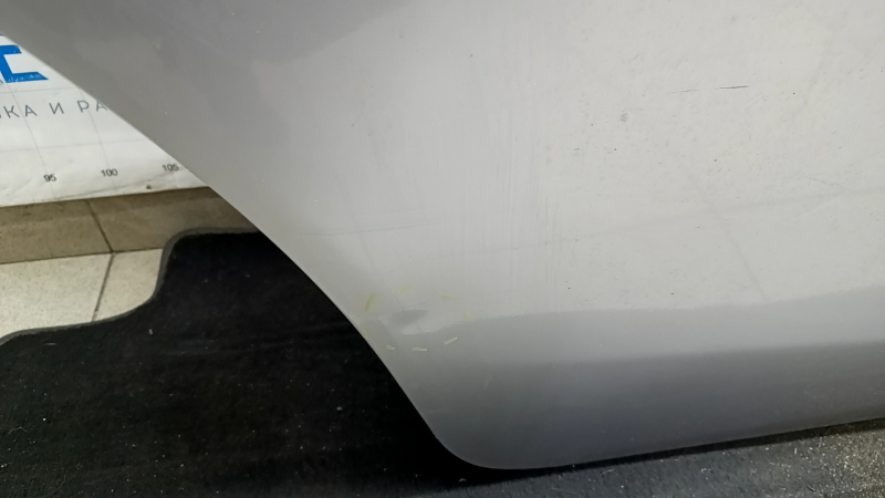 Bare rear right door Toyota Prius V 12-17 silver 1F7, bump, dent, scratch