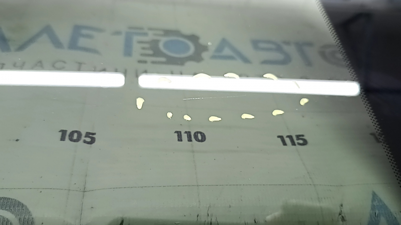 Rear left window, blind glass, Ford Bronco Sport 21-25, tinted, scratches on the glass