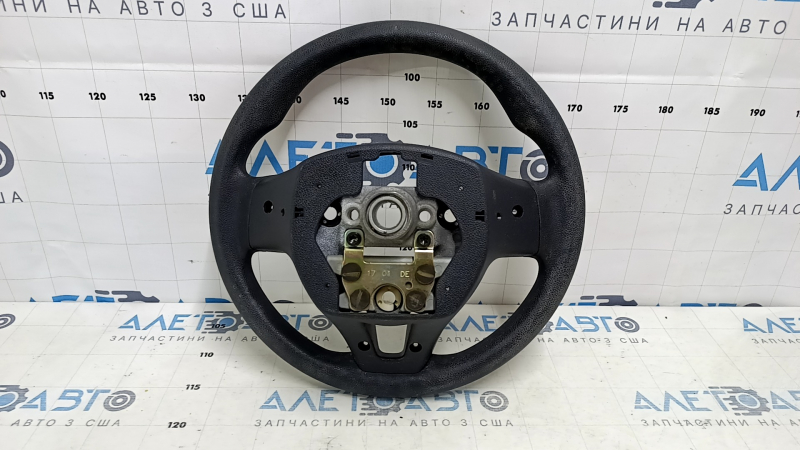 Kia Niro 17-19 HEV bare steering wheel, PHEV rubber, black, without buttons and trim, ready for dry cleaning, poke