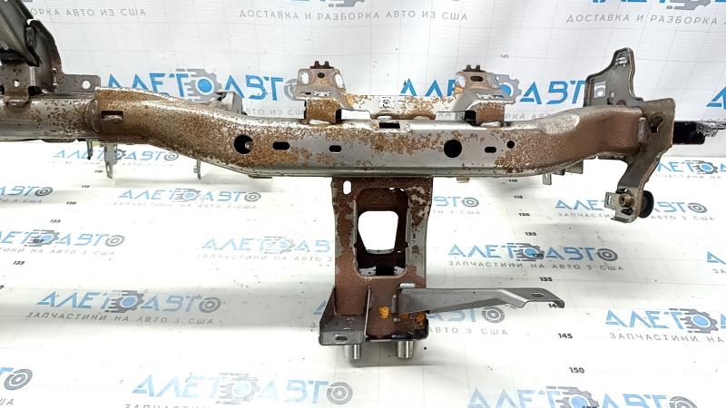 Rusty under-torpedo reinforcement pipe for a 2021-25 Ford Bronco Sport