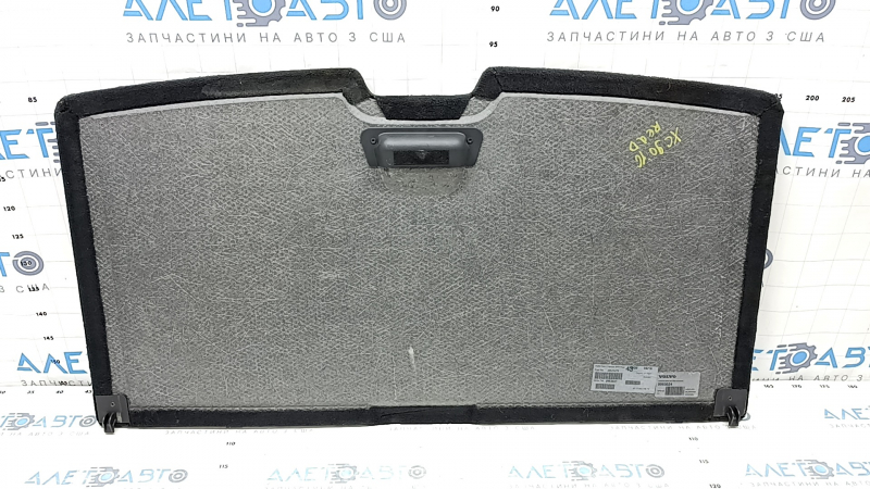 Volvo XC90 16-23 black rear trunk floor, for 3 rows, needs cleaning, scratches on the handle