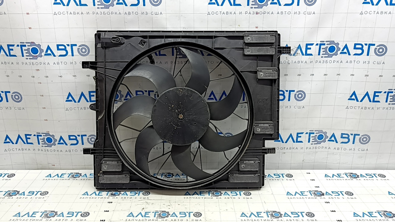 Radiator shroud diffuser assembly Volvo XC90 16-22 T6, T8, T5 water damage, engine not running, broken mount, for parts
