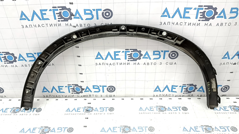 BMW X5 G05 19-24 rear right fender arch trim, structure, scratches
