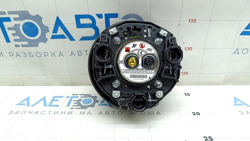 Nissan Rogue 23-24 black US-built steering wheel airbag for the driver
