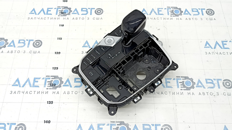 Gearshifter with handle for BMW X5 G05 19-22 with parking sensors and stop-go, air leak under the glass, scratches