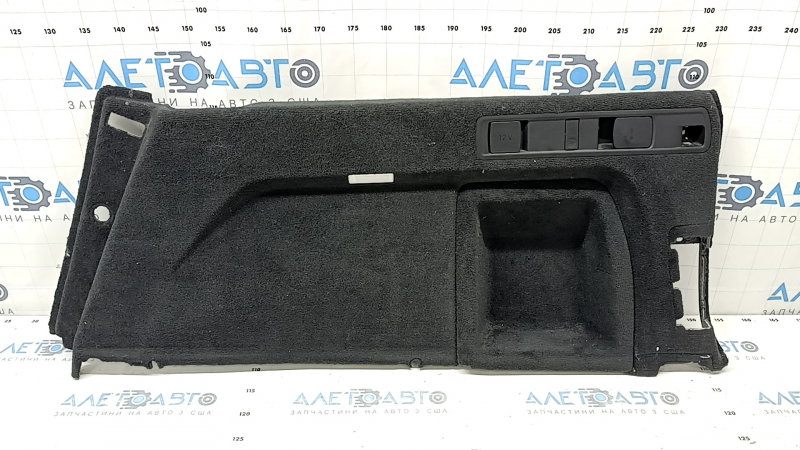 Rear right arch trim complete BMW X5 G05 19-23 black, one-piece, with cover, with seat folding handle