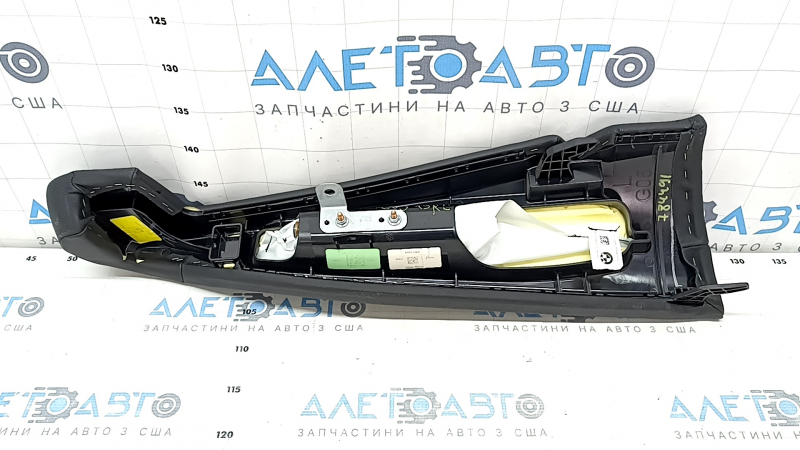 Airbag rear left seat BMW X5 G05 19-23 leather black, scratched