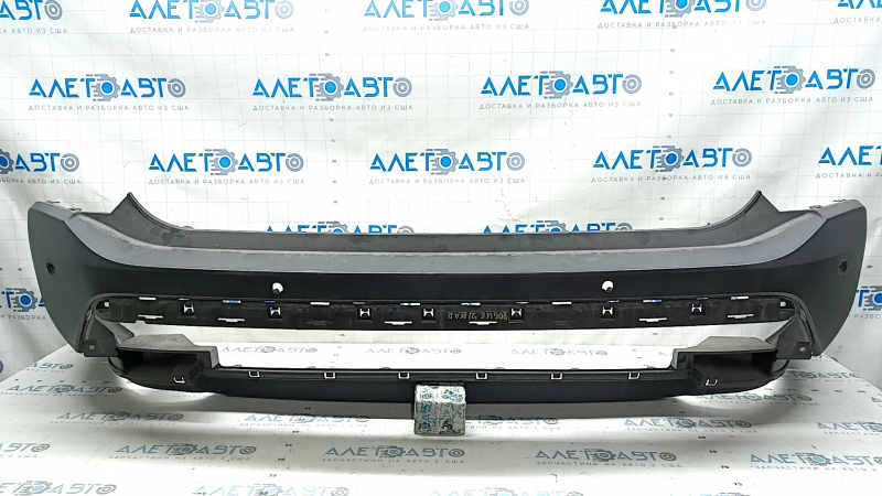 2021-23 Nissan Rogue rear bumper, bare, with parking sensors, US-built, structure, scratches