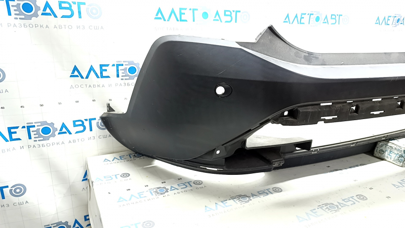 2021-23 Nissan Rogue rear bumper, bare, with parking sensors, US-built, structure, scratches