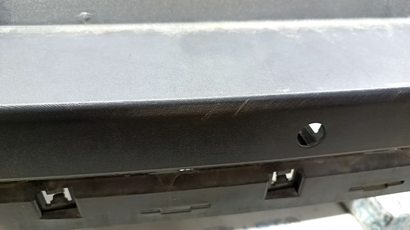 2021-23 Nissan Rogue rear bumper, bare, with parking sensors, US-built, structure, scratches