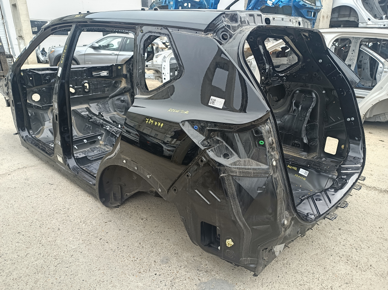 Quarter wing rear left Nissan Rogue 21-24 US built, on the body, black