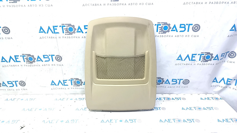 Rear driver's seat backrest trim for BMW X3 F25 11-17 beige