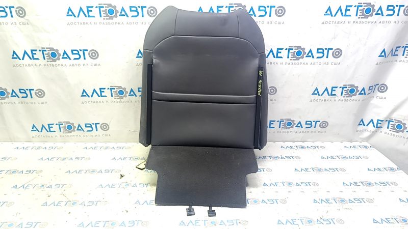 Acura MDX 16-20 passenger seat upholstery black leather