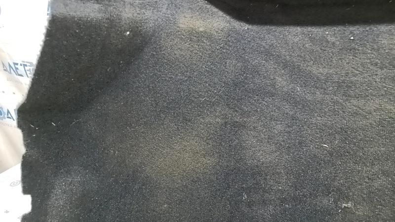 Front right floor covering for Toyota Avalon 13-18, black, for cleaning