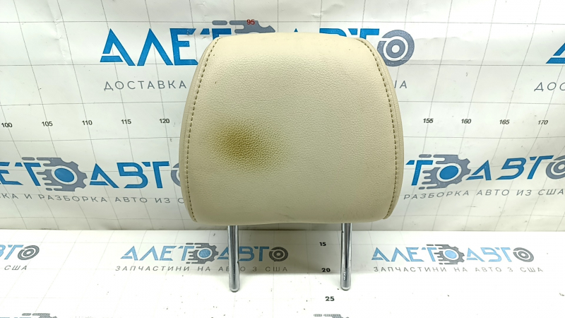 Front left headrest for Toyota Avalon 13-14, beige leather, ready to clean