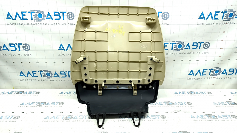 Beige rear driver's seat cover for Toyota Avalon 13-18