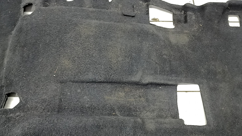 Toyota Highlander 14-19 black floor covering, ready to clean